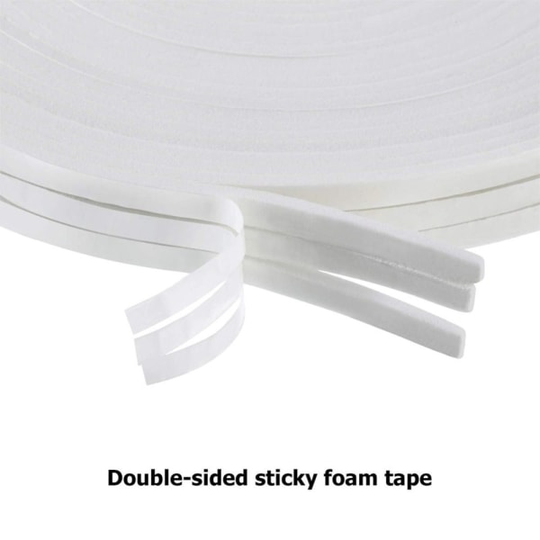 3 ruller skumtape Dobbeltsidig tape selvklebende tape