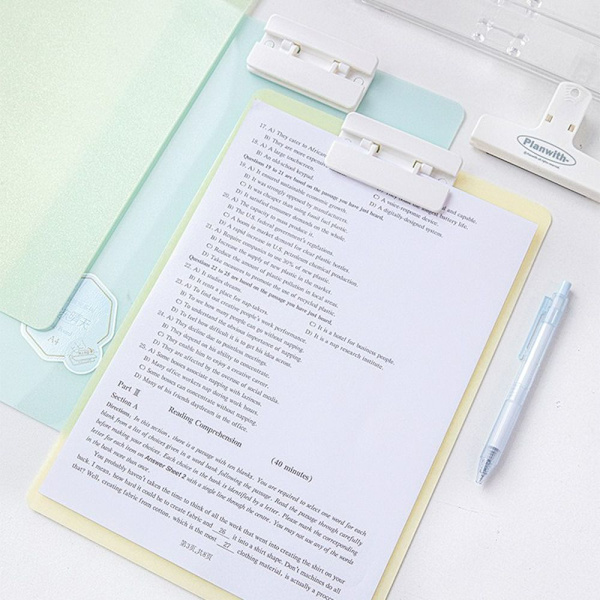 A4 Folder Board Udklipsholder GUL Yellow
