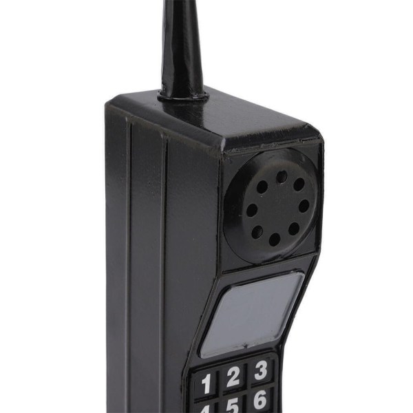 Mobil Brick Phone Model Brick Cell Phone Dekoration Hantverk Black