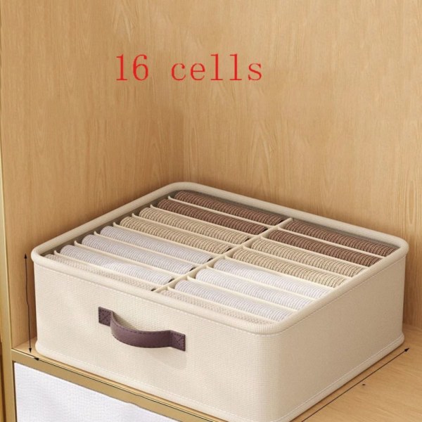 Housujen luokitus Laatikon keräilylaatikot BEIGE 16 CELLS beige 16cells-16cells