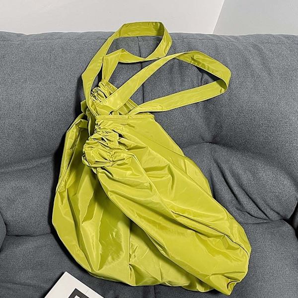 Miljøvenlig indkøbstaske Sammenfoldelig indkøbstaske LYS GRØN Light Green