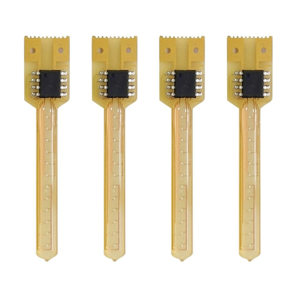 4stk Meteor Shower Filament GUL yellow