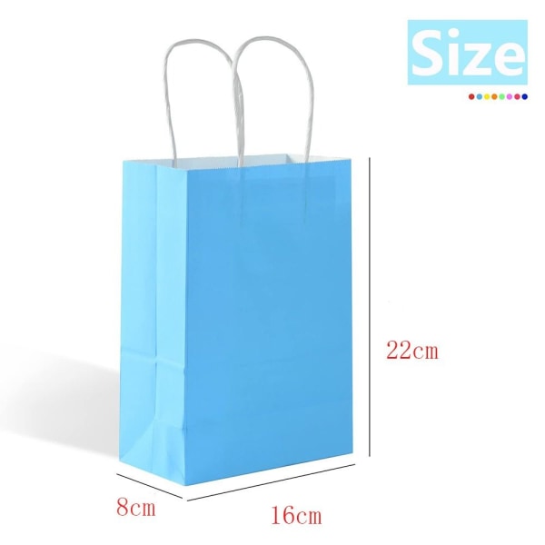 32 stk gaveposer med håndtak Party Favor Poser Små gaveposer 32Pcs