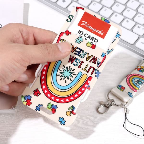 ID Badge Holder Nøglering