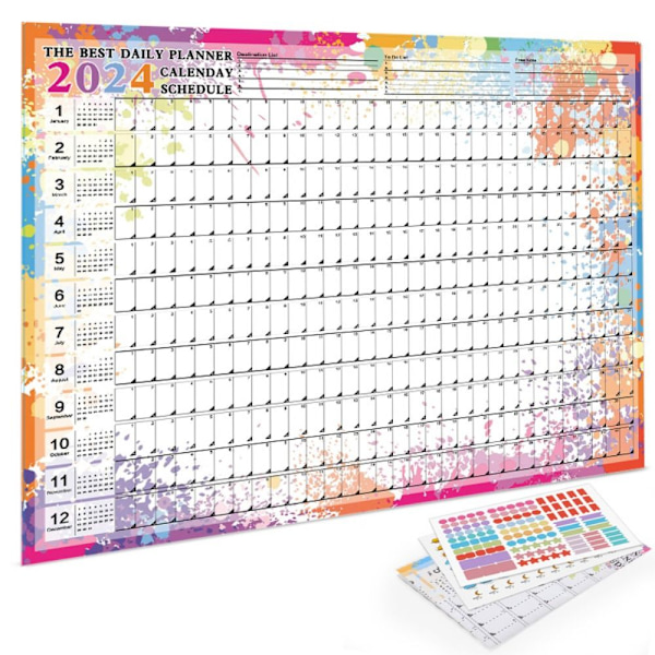 Væghængende kalender kalenderplanlægningsark 03 03 03