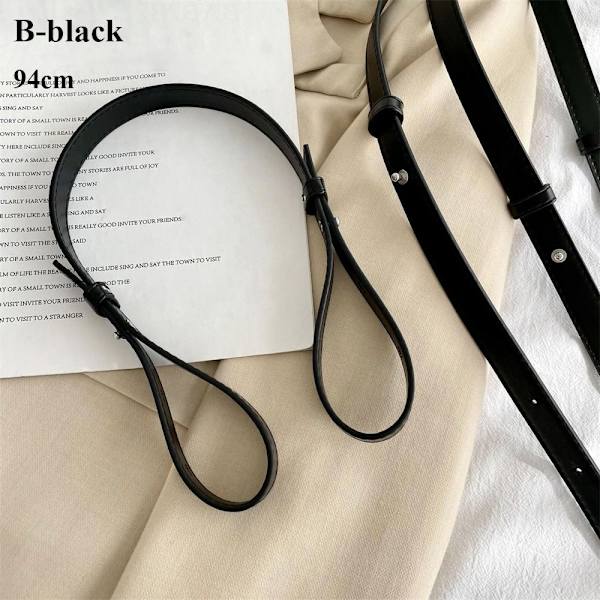 Väskrem Handväska Bälte SVART 94CMB B black 94cmB-B