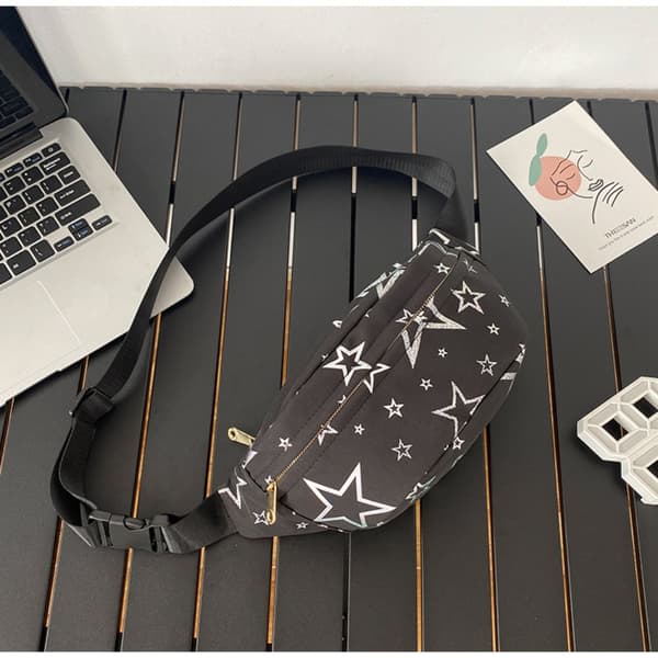 Bröstväska Crossbody-väskor SVART Black