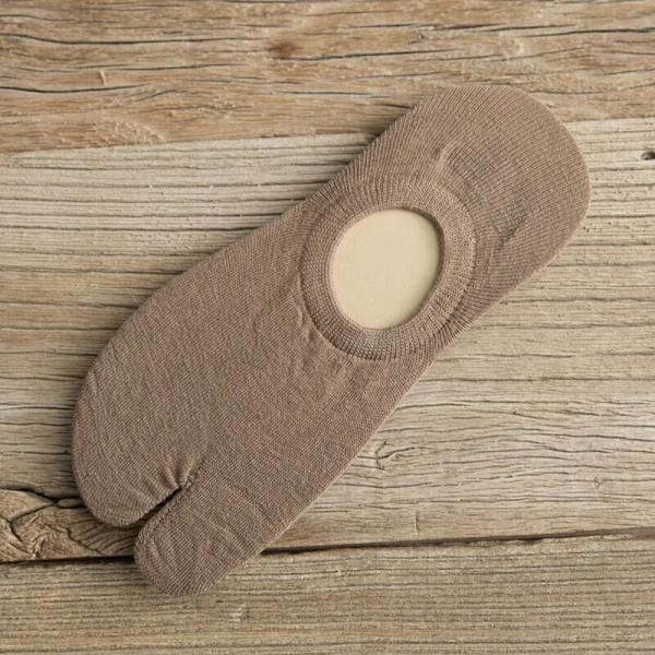 Pariskunta Sandaalisukat Halkeavarvassukat KHAKI Khaki