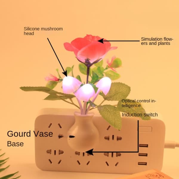 LED Lampa Rose Lamp EU PLUGGRASS GRASS EU PlugGrass