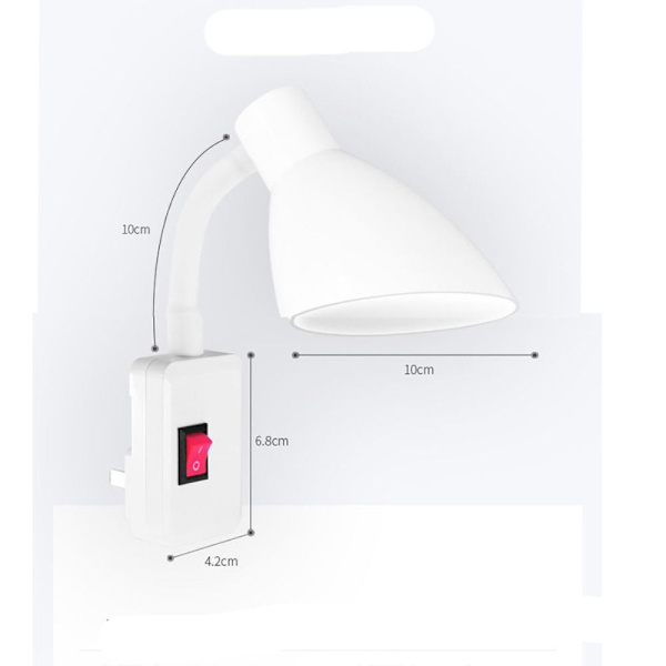 Forlengelseslampe Sokkel Lampeholder 2 PLUG 2 PLUG 2 plug