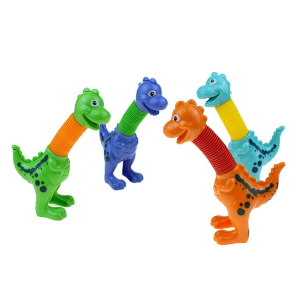 3 STK Giraffe Pop-rør Dyre-suger-legetøj DINOSAUR-B DINOSAUR-B Dinosaur-B