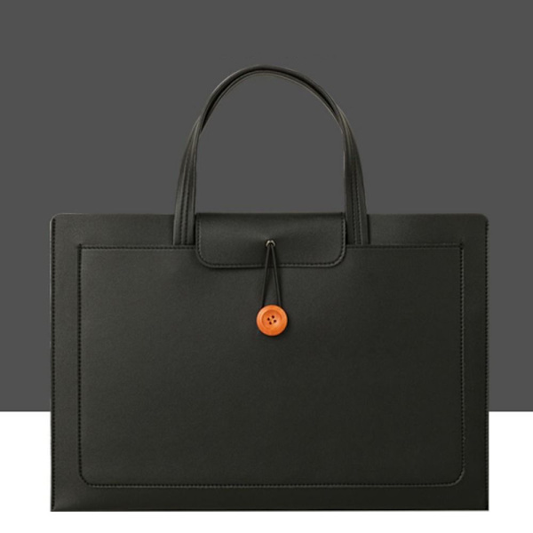 13 14 15 tommer håndtaske til bærbar computer SORT 15-16 TOMM Black 15-16 inch