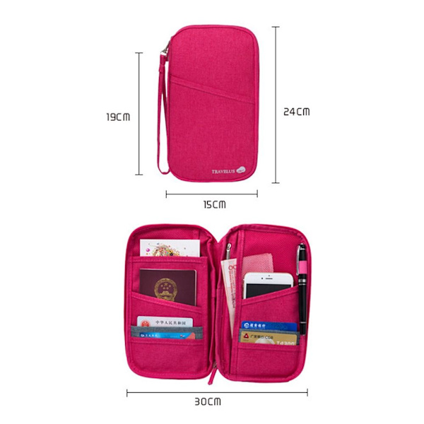 Dokumentoppbevaringspose Travel Organizer FARGE 1 FARGE 1 Color 1