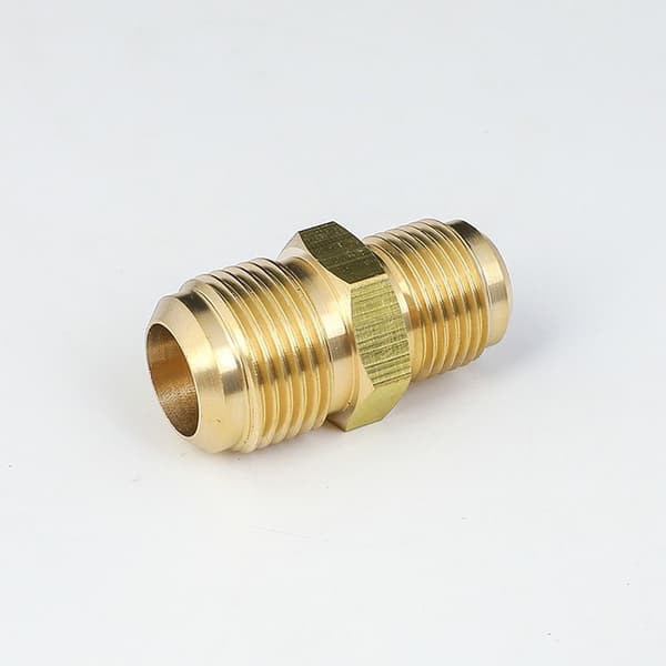 2 STK Han-par Rørfitting Halv Union Gas Adapter