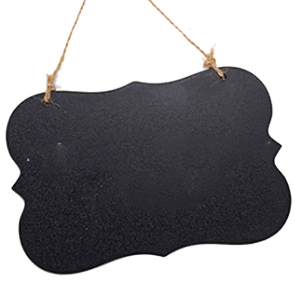 3 st Creative Handmålad Liten Blackboard Raderbar DIY 1 pc