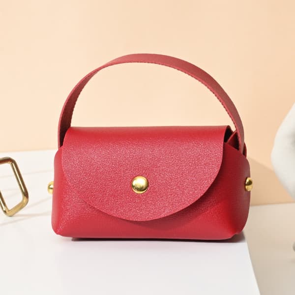 2 st Bröllopspresentförpackning Mini Presentpåse RÖD red