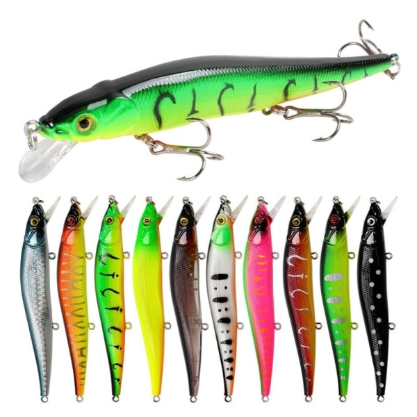 2 stk Fishing Lure Crankbait Wobblere 6 6 6