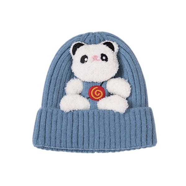 Baby mössa Barn hörselskydd BLÅ Blue