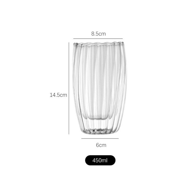 Glasmugg Vattenkopp 250ML 250ML 250ml