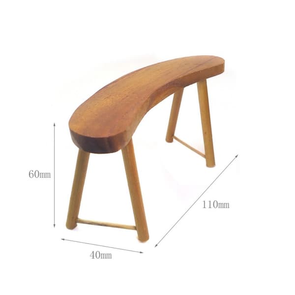 Dockhus Bar Counter Miniatyr Bordsstol Set 2 2 2