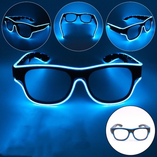 LED-glasögon självlysande glasögon C C C