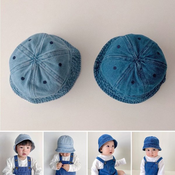 Bucket Hat Sun Cap DARK BLUE S Dark blue S