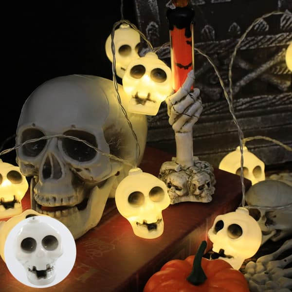 Halloween LED String Light Skeletons Lights 3 3 3