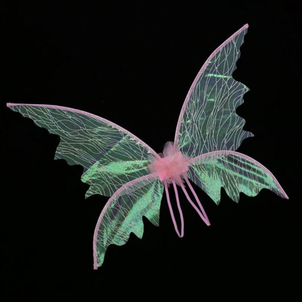 Glittrande fjärilsvingar Asymmetriska Elf Fairy Wings