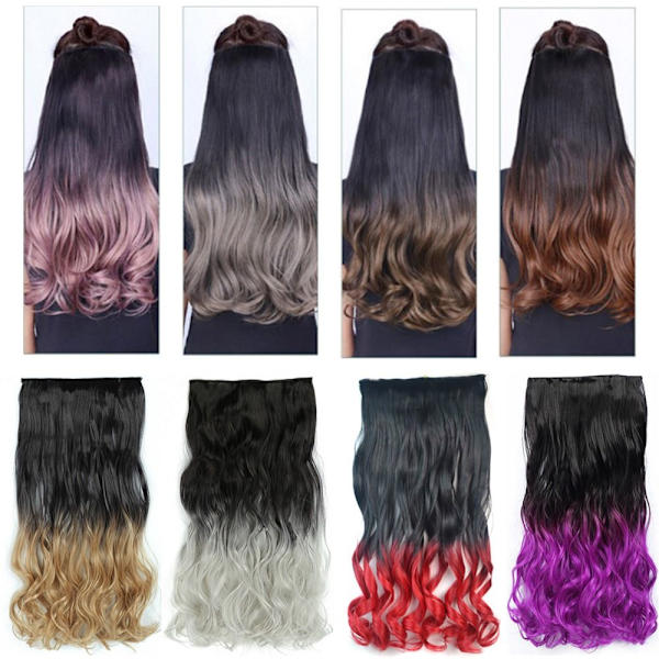 Peruukkipala väri kihara hiuskappale STYLE 8 STYLE 8 Style 8