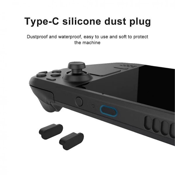 för Steam Deck Host Protection Set Console Dust Plug