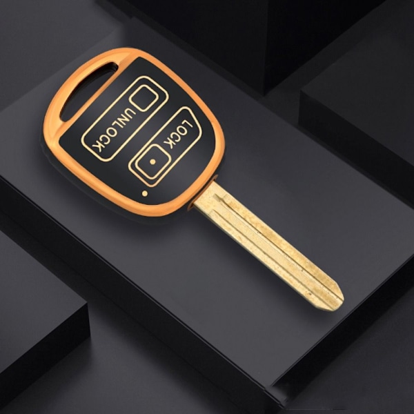 Fjernnøgleetui Bilnøgleetui 3 KNAP SORT 3 KNAP SORT 3 Button Black