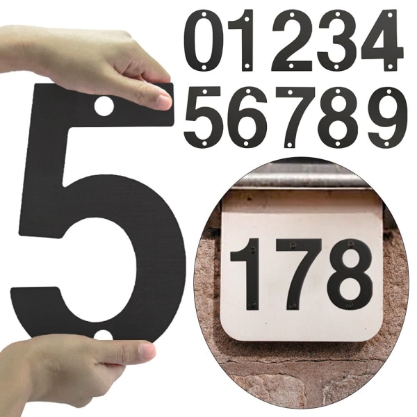4 tuumaa/10 cm ovitarra Numerokilpi NUMERO 1 NUMERO 1 Number 1