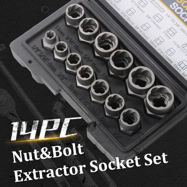 Mutter- og boltuttrekker, mutter- og bolt-fjerner, mutter- og bolt-pipe