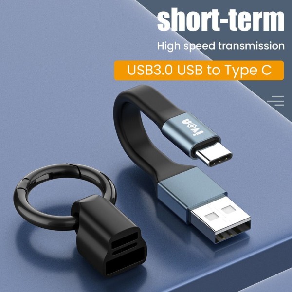 USB Datakabel Hurtigopladningskabel GULD TIL TYPE-C TIL TYPE-C Gold For Type-C-For Type-C