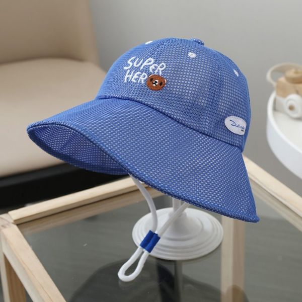 Fisherman Caps Outing Hat SININEN Blue
