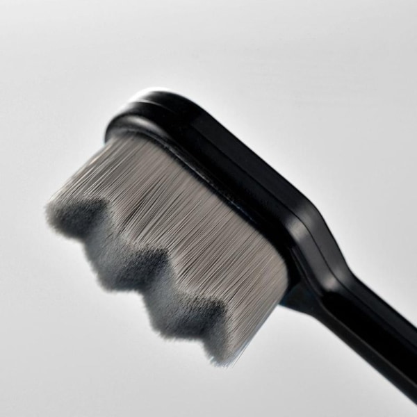 Nano-hammasharjat Manuaalinen hammasharja BLACK FLAT FLAT Black Flat-Flat