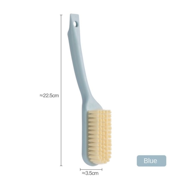 2kpl Kengät Scrub Brush Hankausharja SININEN Blue