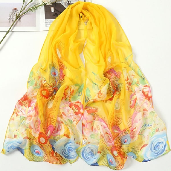 Strandsjal Chiffonskjerf for damer B B B