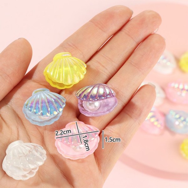 20st Pearl Shells Mermaid Shells ROSA Pink