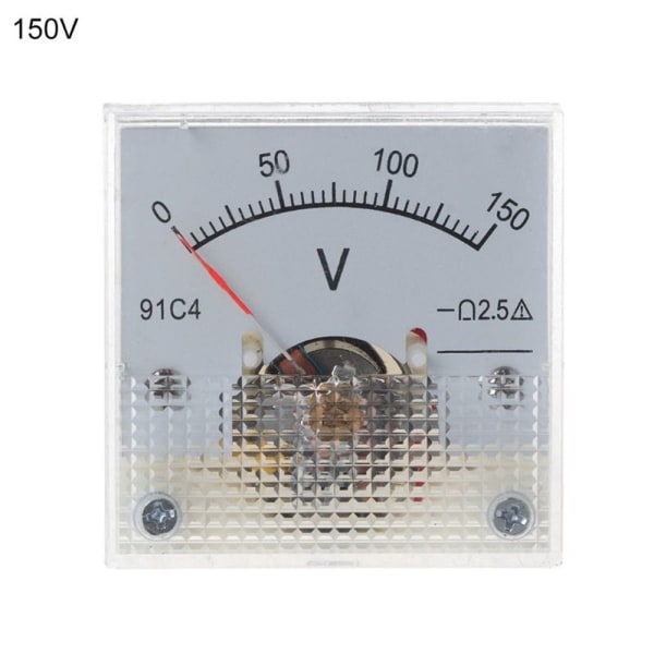 DC Voltmeter Analog Panel Meter 0-150V 0-150V 0-150V
