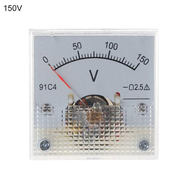 DC voltmeter Analog panelmätare 0-150V 0-150V 0-150V