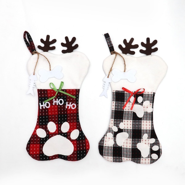 Julstrumpor Julklappsväska RÖD Red