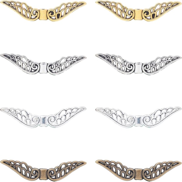 Angel Wing Charms Bead Hollow Bead Spacer Beads