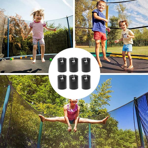 6 st Trampolinskydd Stolpehatt Trampolinskydd 13Pcs