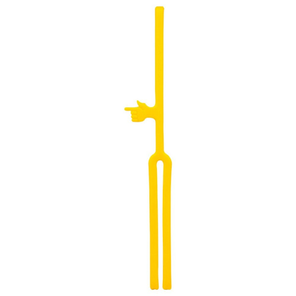 5 STK Bogmærke Fingerpegende Bogmærke GUL Yellow