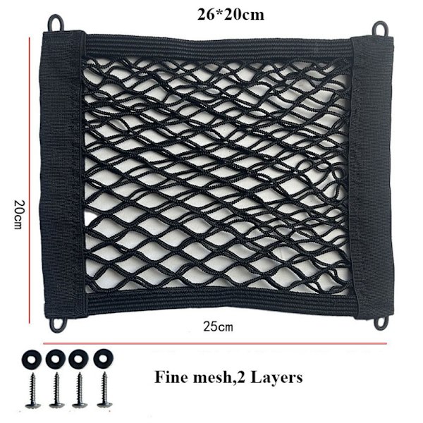 Scooter Organizer Mesh -säilytyspussi 1 1 1