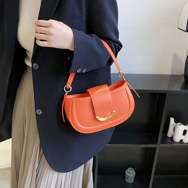 Skulderveske Messenger Bag ORANGE orange