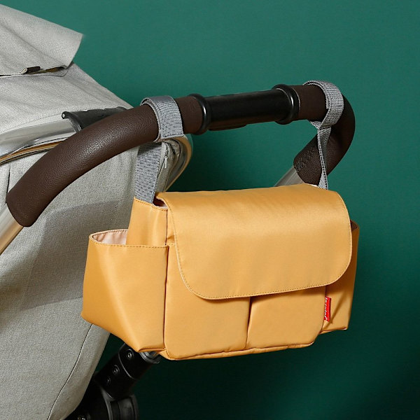 Barnevogn Bag Stor Kapasitet SVART Black