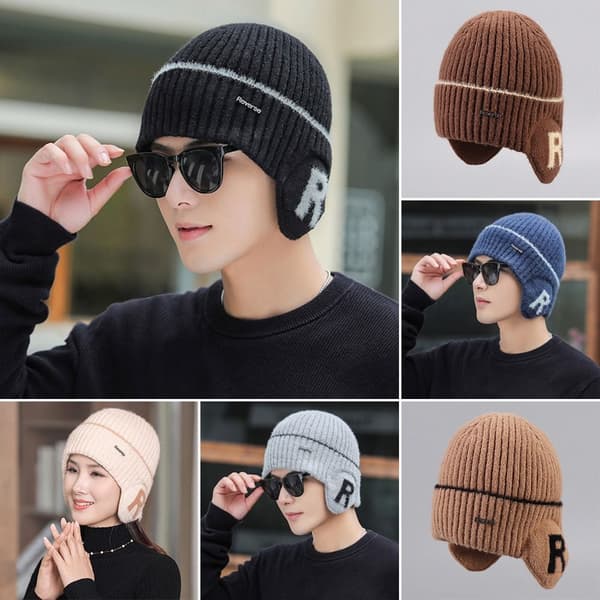 Beanies Hatte Strikket Hue GRÅ grey