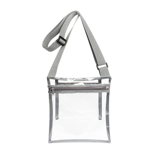 Transparent Stadium Bag Klar Väska GRÅ gray